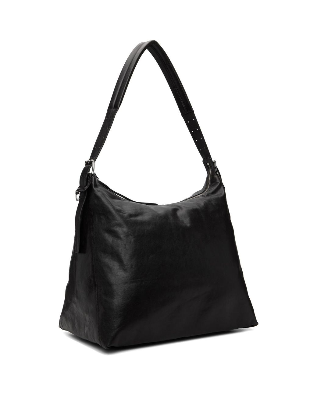 Lemaire Black Belted Bag for men