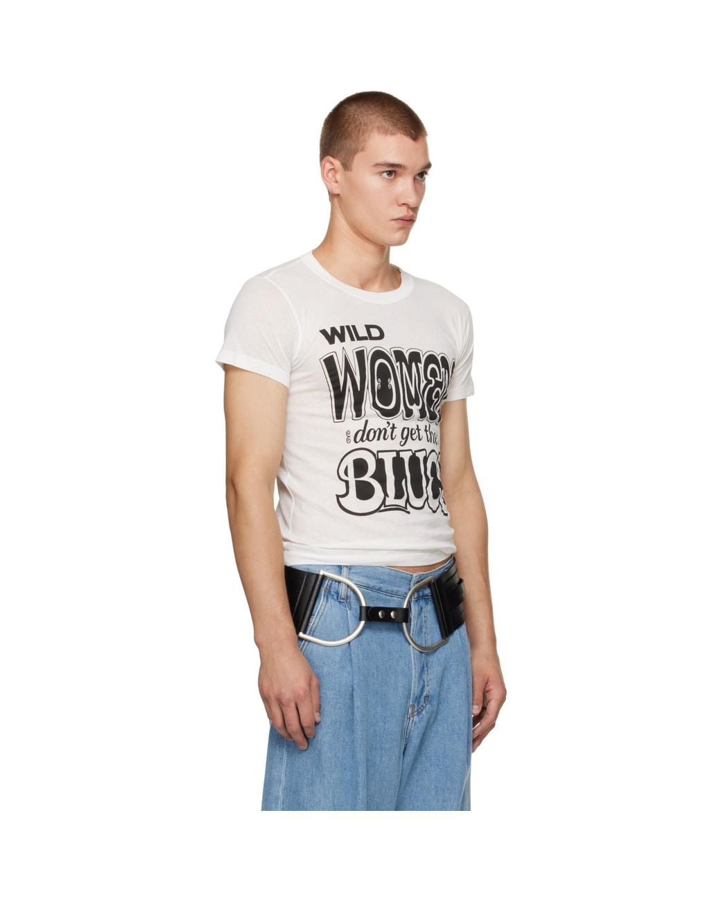 VAQUERA White 'Blues' T-Shirt for men