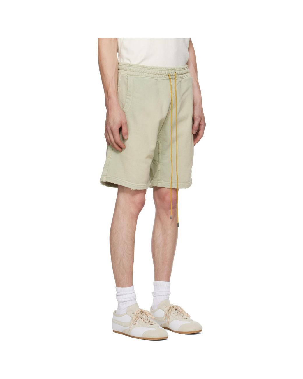 Rhude Natural Classique Sweat Shorts for men