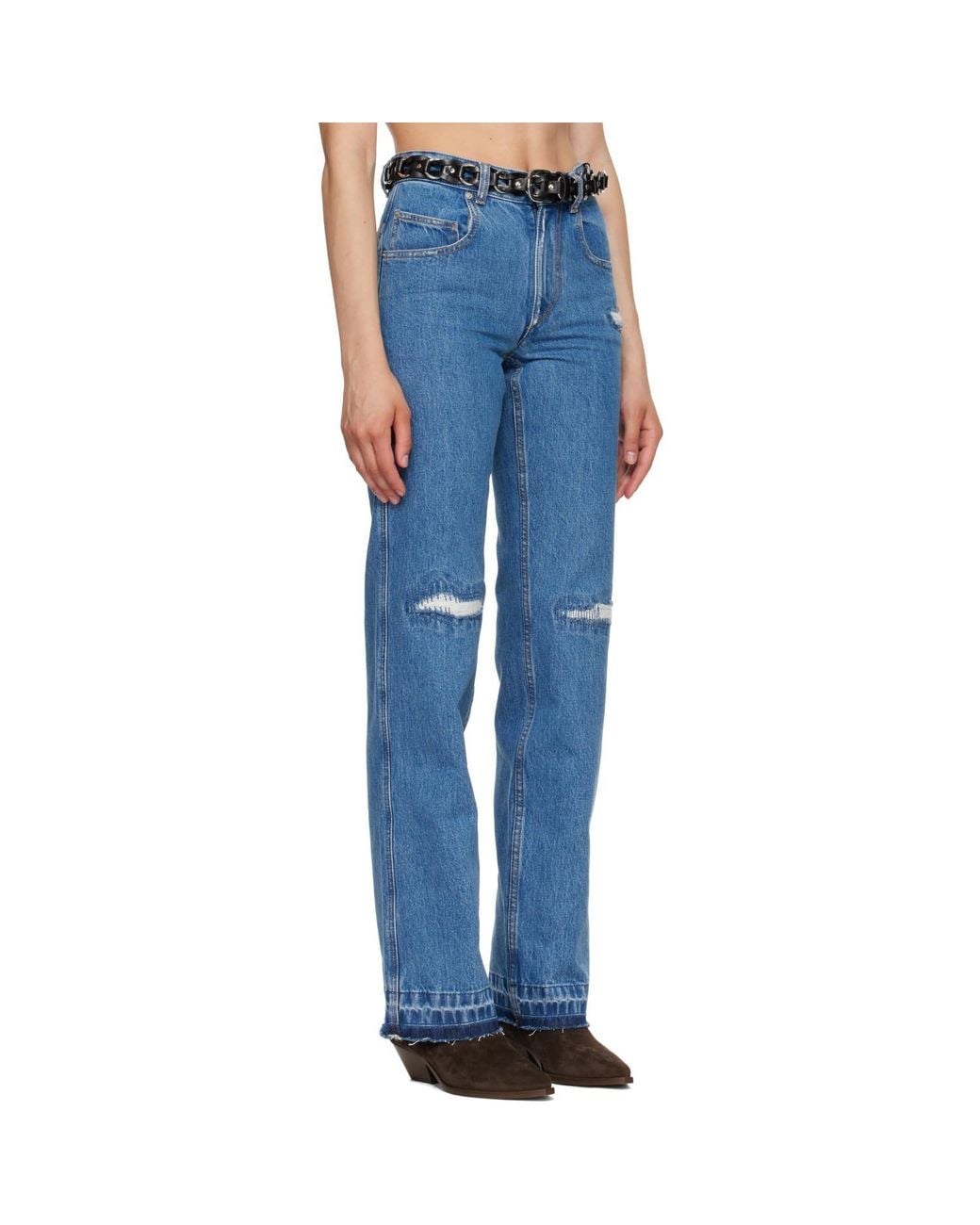 Isabel Marant Blue Zeah Jeans