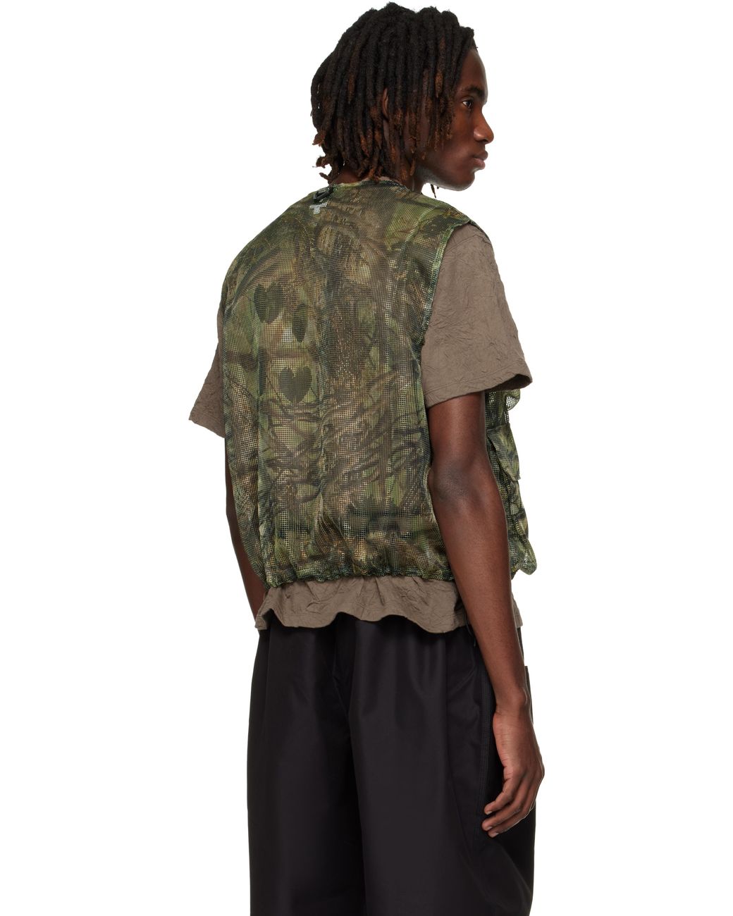 South2 West8 Khaki Bush Trek Vest in Black for Men | Lyst