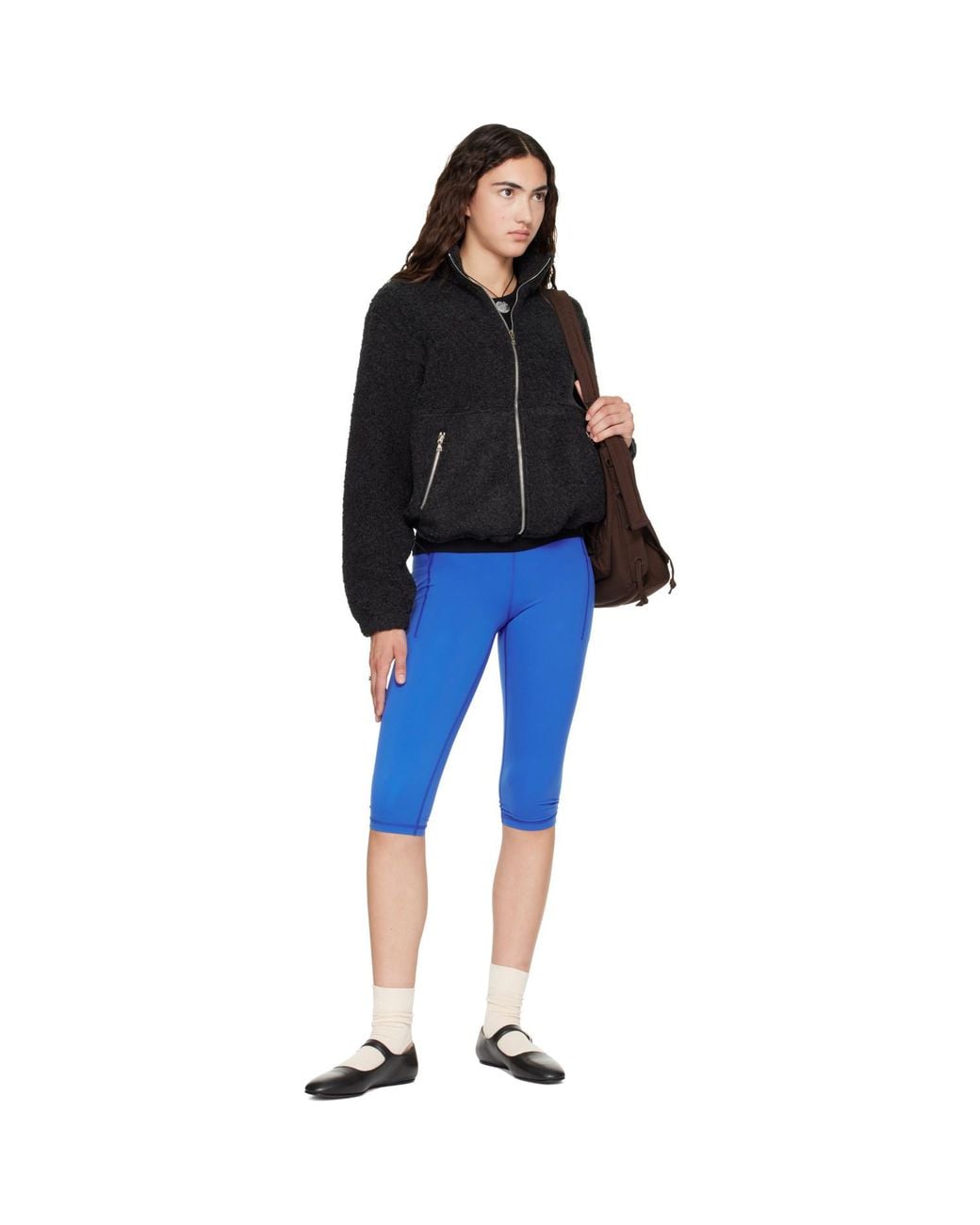 Literary Sport Black Grace Fleece Jacket