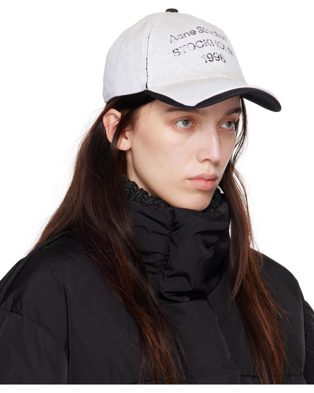 Acne Studios - Logo stamp cap - Black