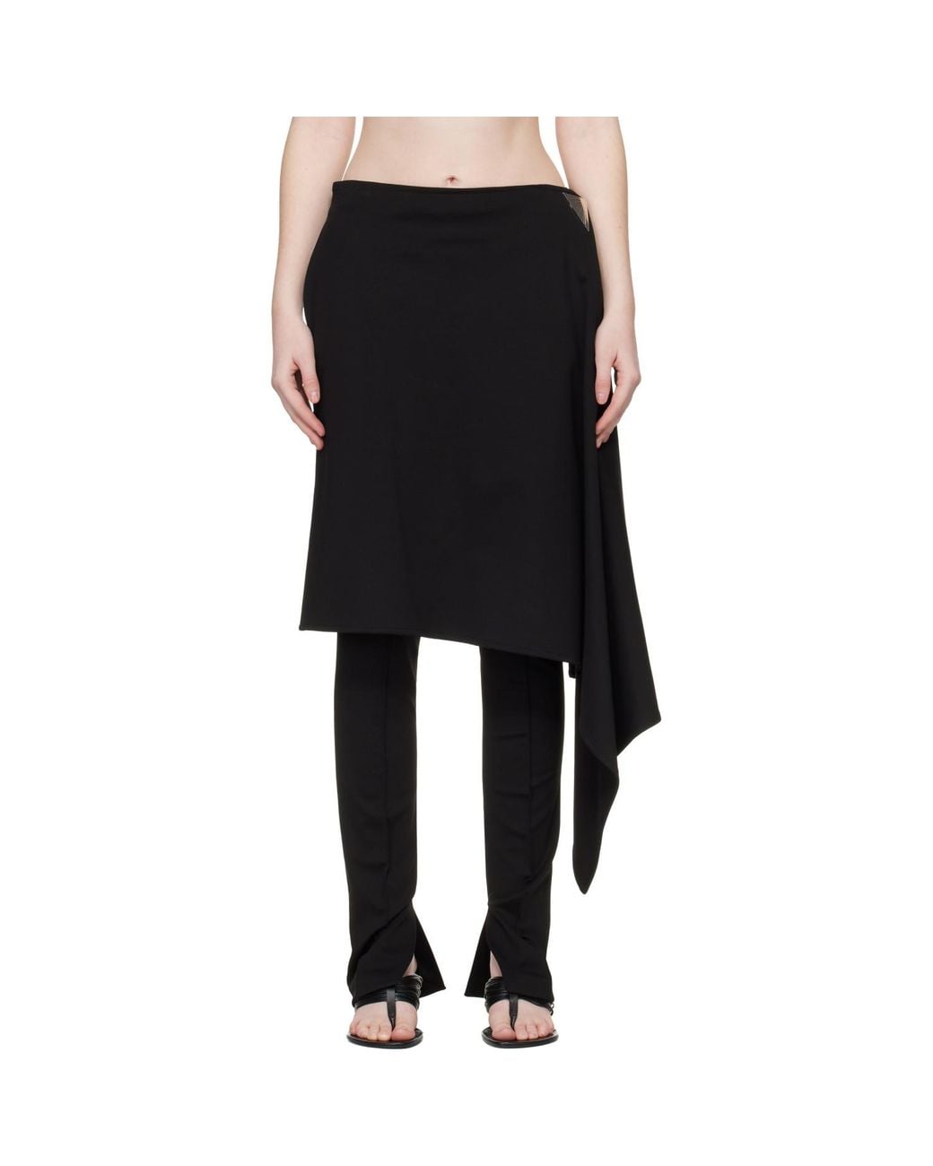 The Attico Black Long Trousers