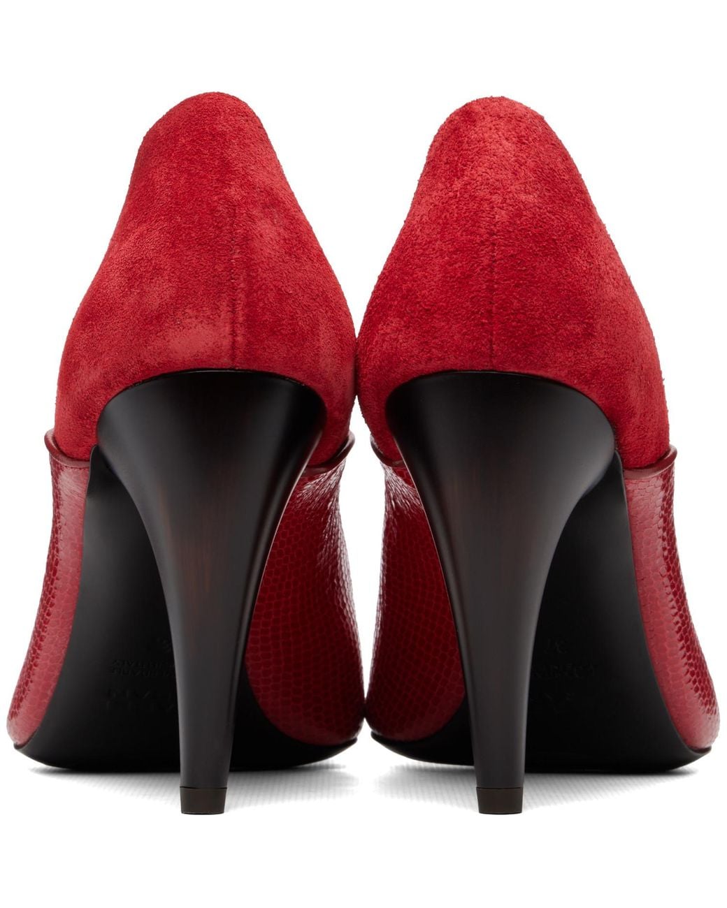 Isabel Marant Red Luza Heels