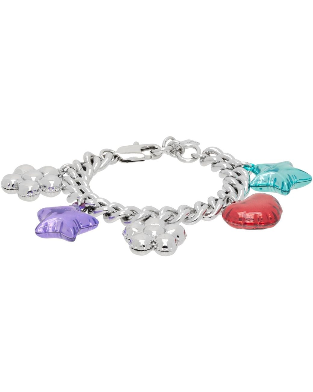 Marc Jacobs Metallic 'Mj' Beauty Balloon Bracelet