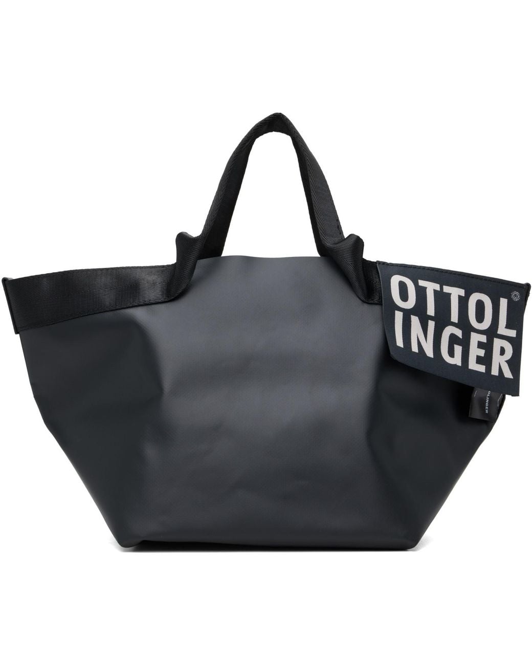 OTTOLINGER Black Mini Shopper Bag