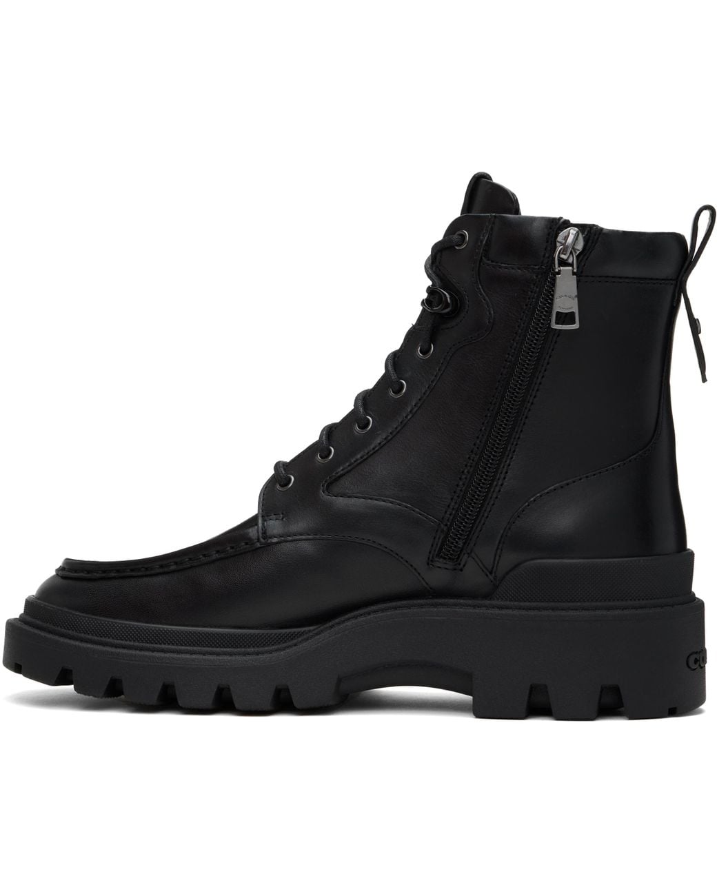 COACH Connor Boots in Black for Men | Lyst Canada