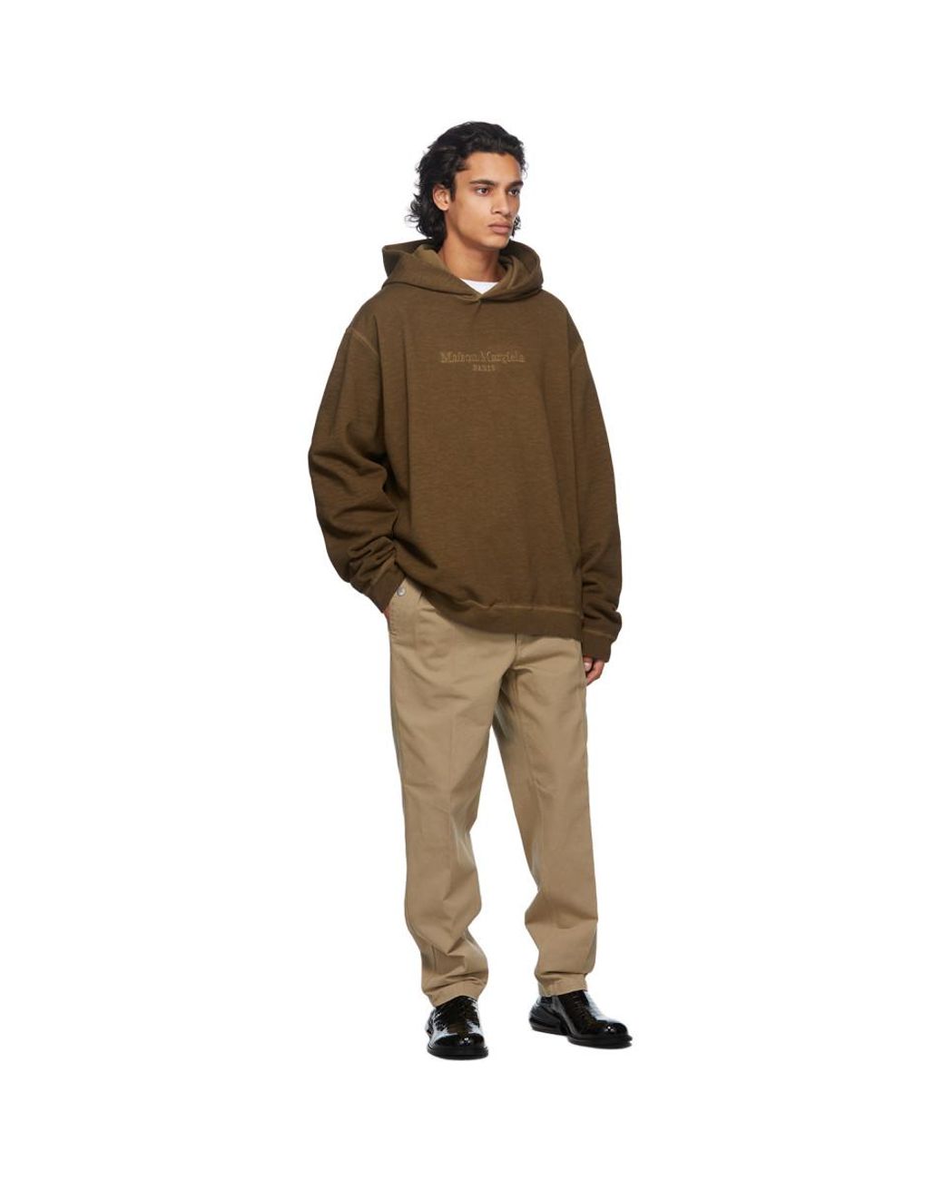 https://www.lyst.com/clothing/maison-margiela-brown-resin-garment-dye-hoodie/