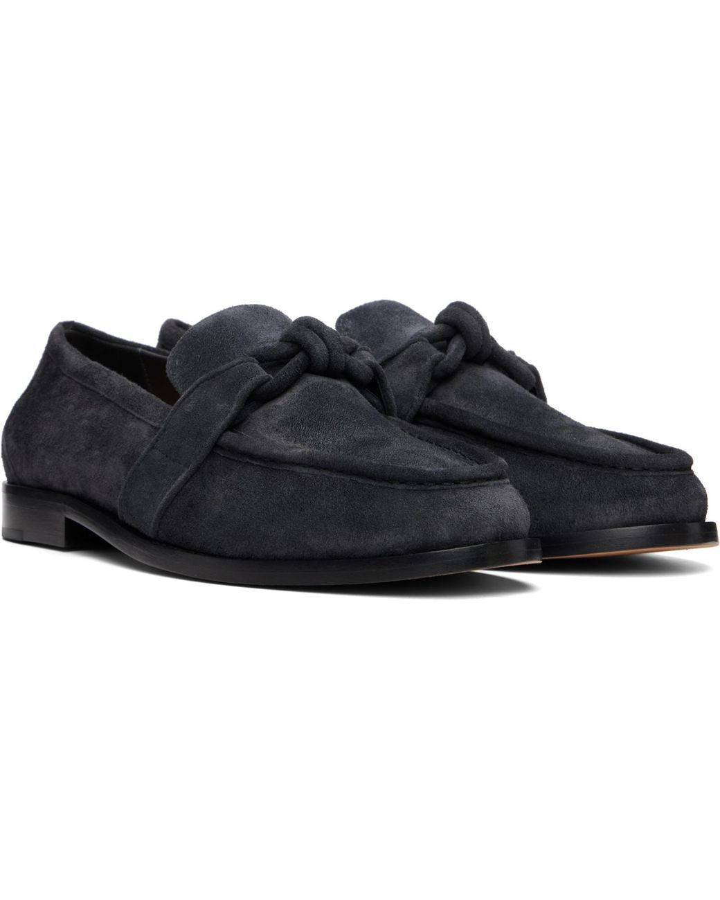Bottega Veneta Blue Astaire Loafers for men