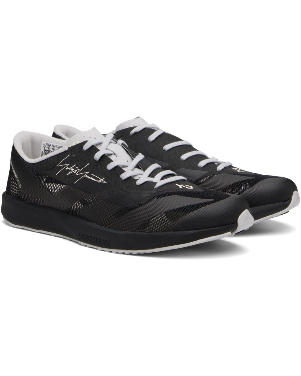 Y-3 Black Adizero Rc6 Sneakers