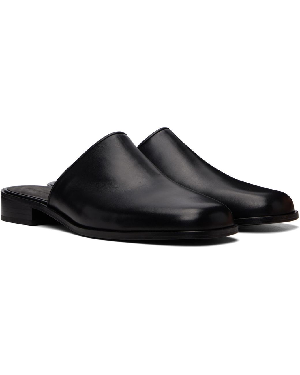 Studio Nicholson Black Barlow Loafers for men