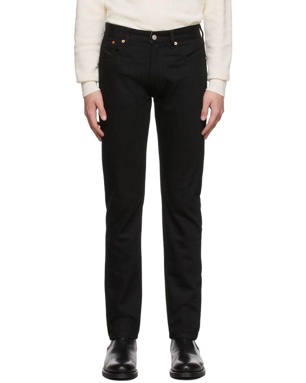 Belstaff Denim Black Longton Jeans for Men | Lyst