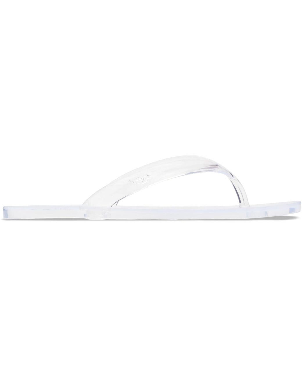 Ancient Greek Sandals White Transparent Jelly Flip-Flops