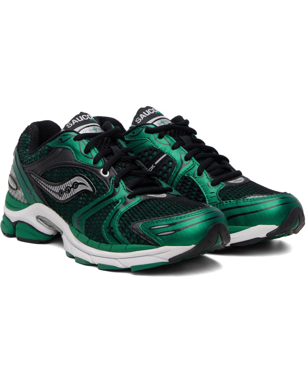 Saucony Green Progrid Triumph 4 Sneakers for men