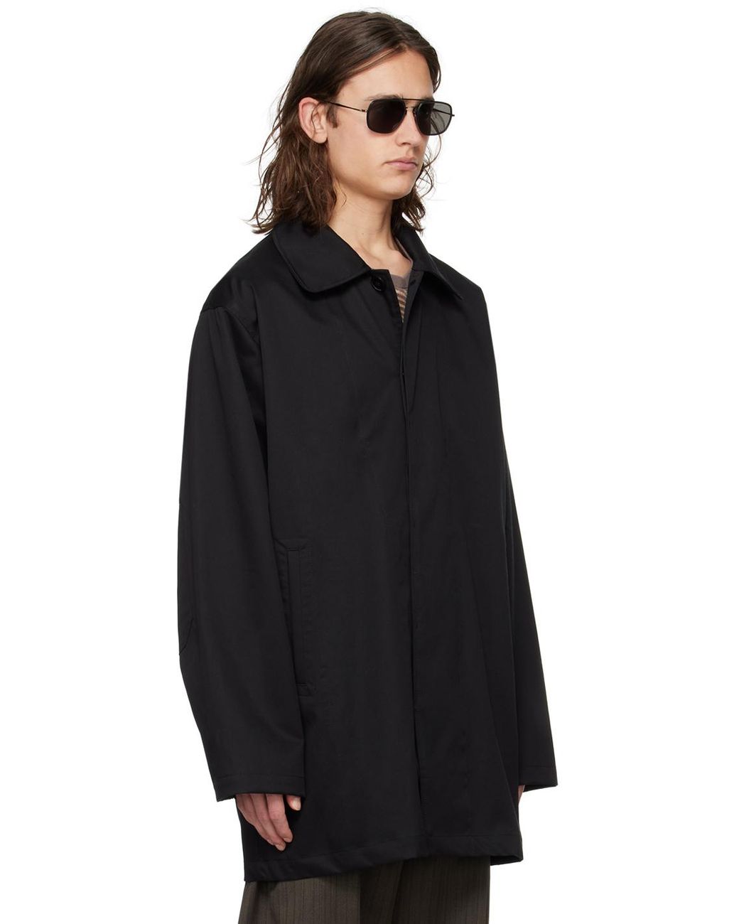 mfpen Carless Coat in Black for Men | Lyst