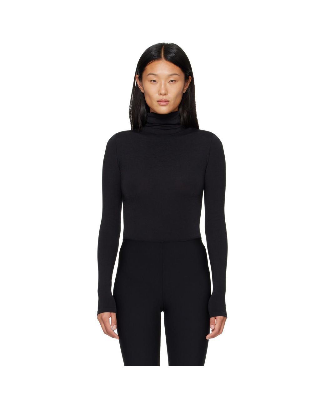 Wolford Black Colorado String Bodysuit