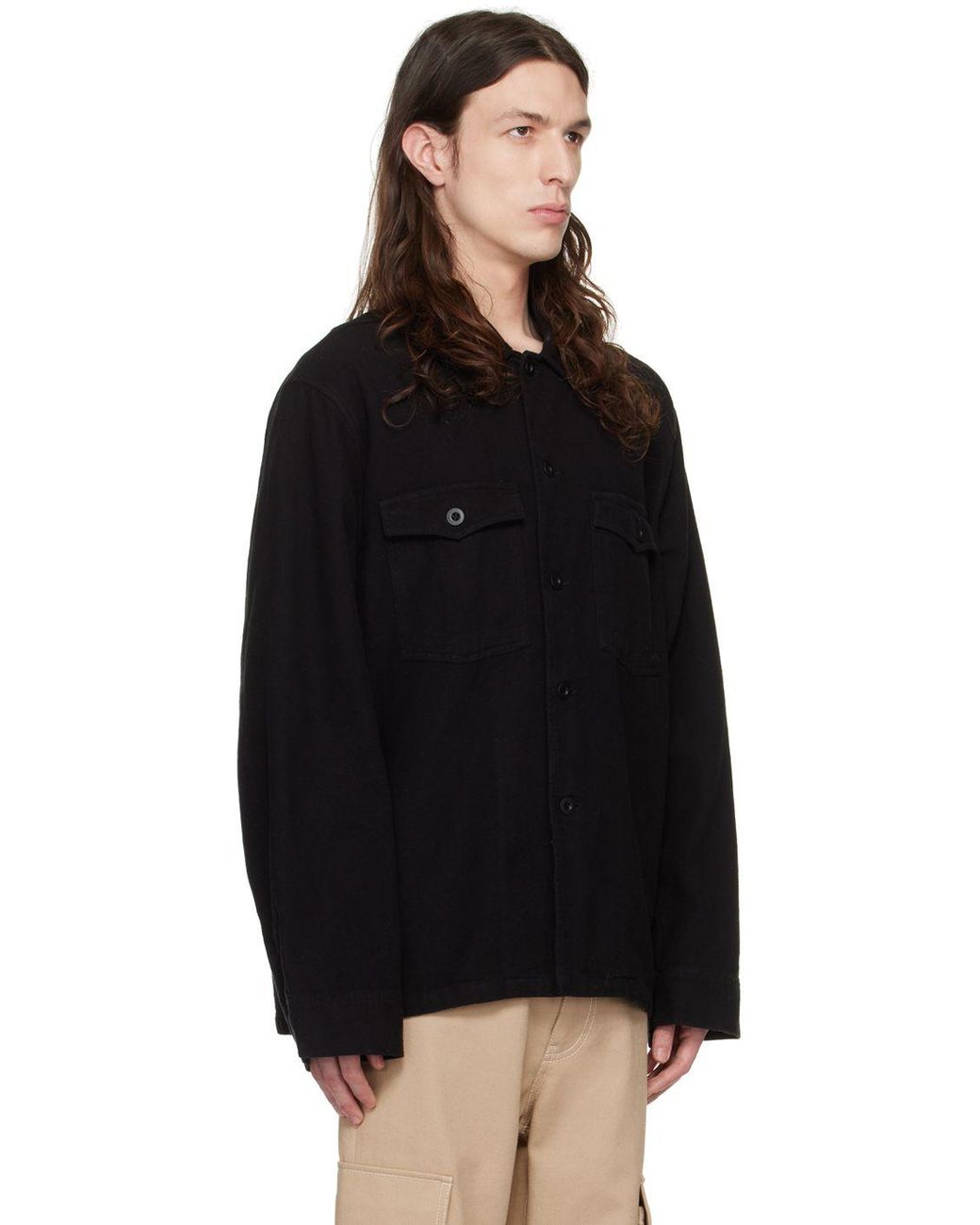 Our Legacy Black Evening Coach Jacket for Men | Lyst