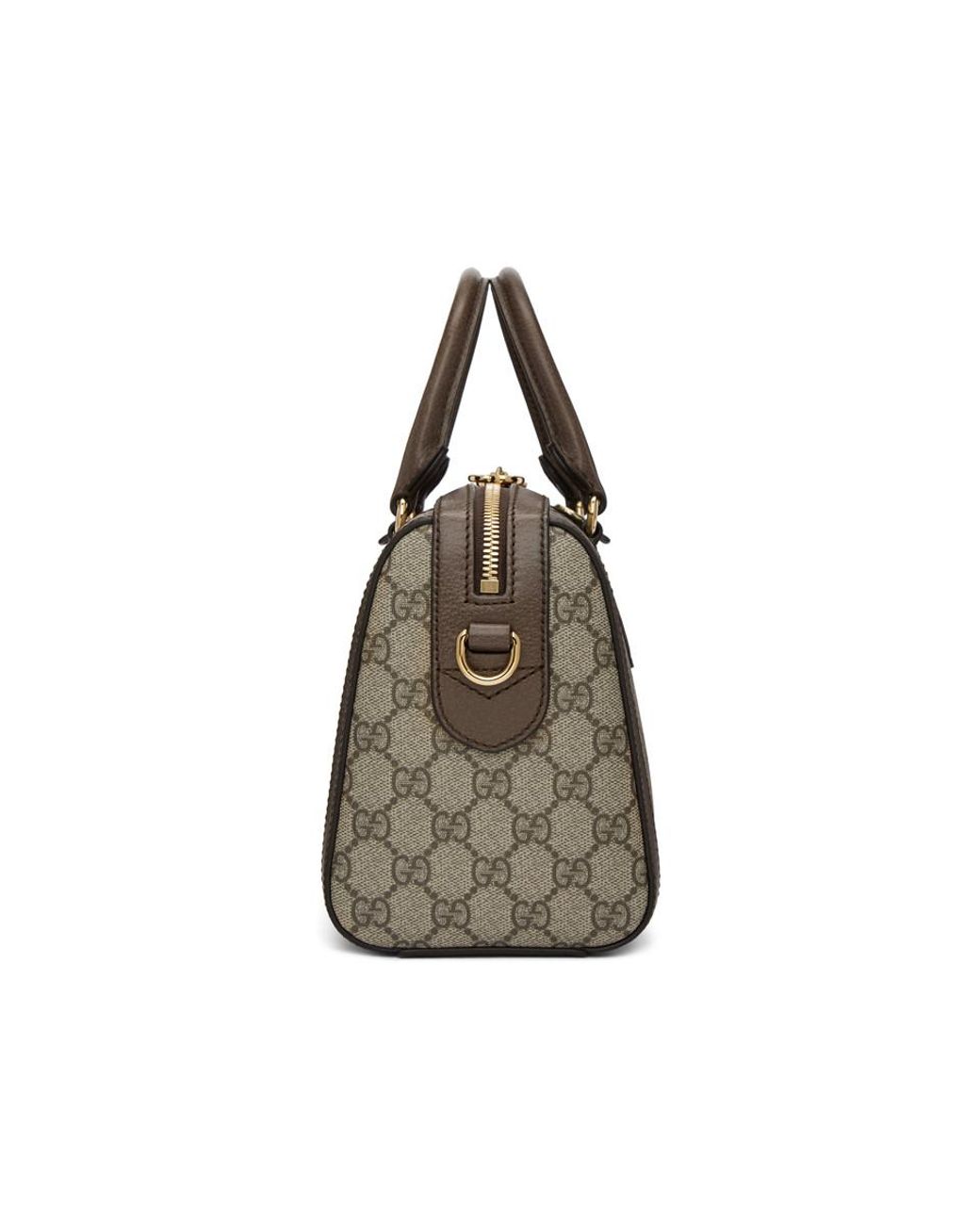 Ophidia gg supreme leather handbag Gucci Beige in Leather - 33886066