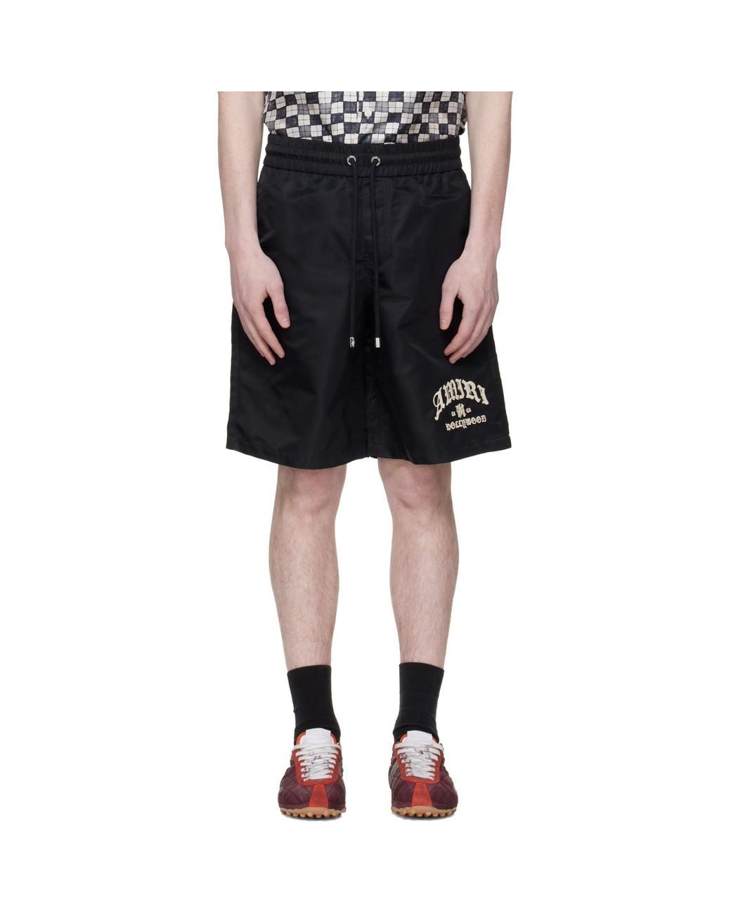 Amiri Black Hollywood' Shorts for men
