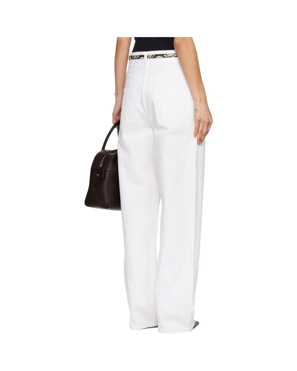 Wardrobe NYC Black Low Rise Jeans