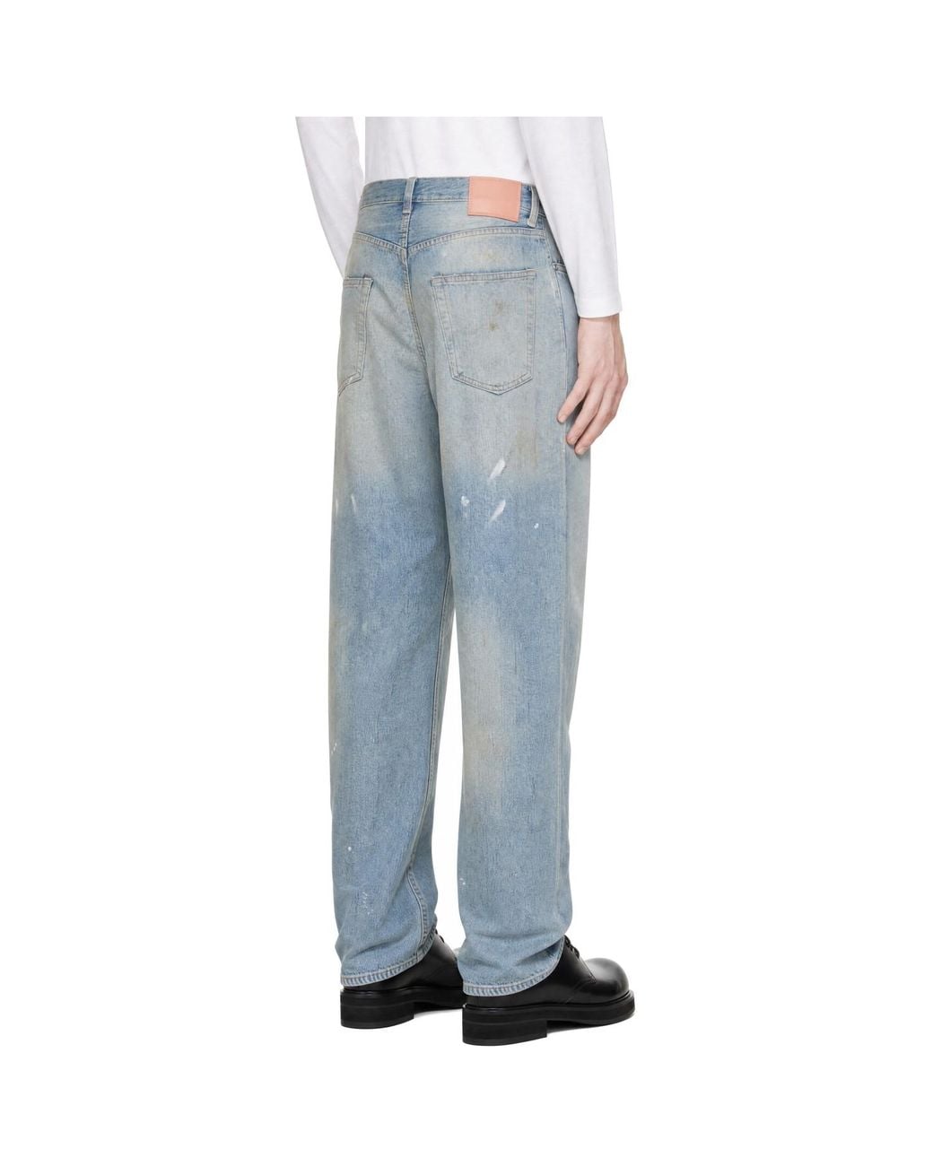 Acne Blue Loose Fit 2023 Jeans for men