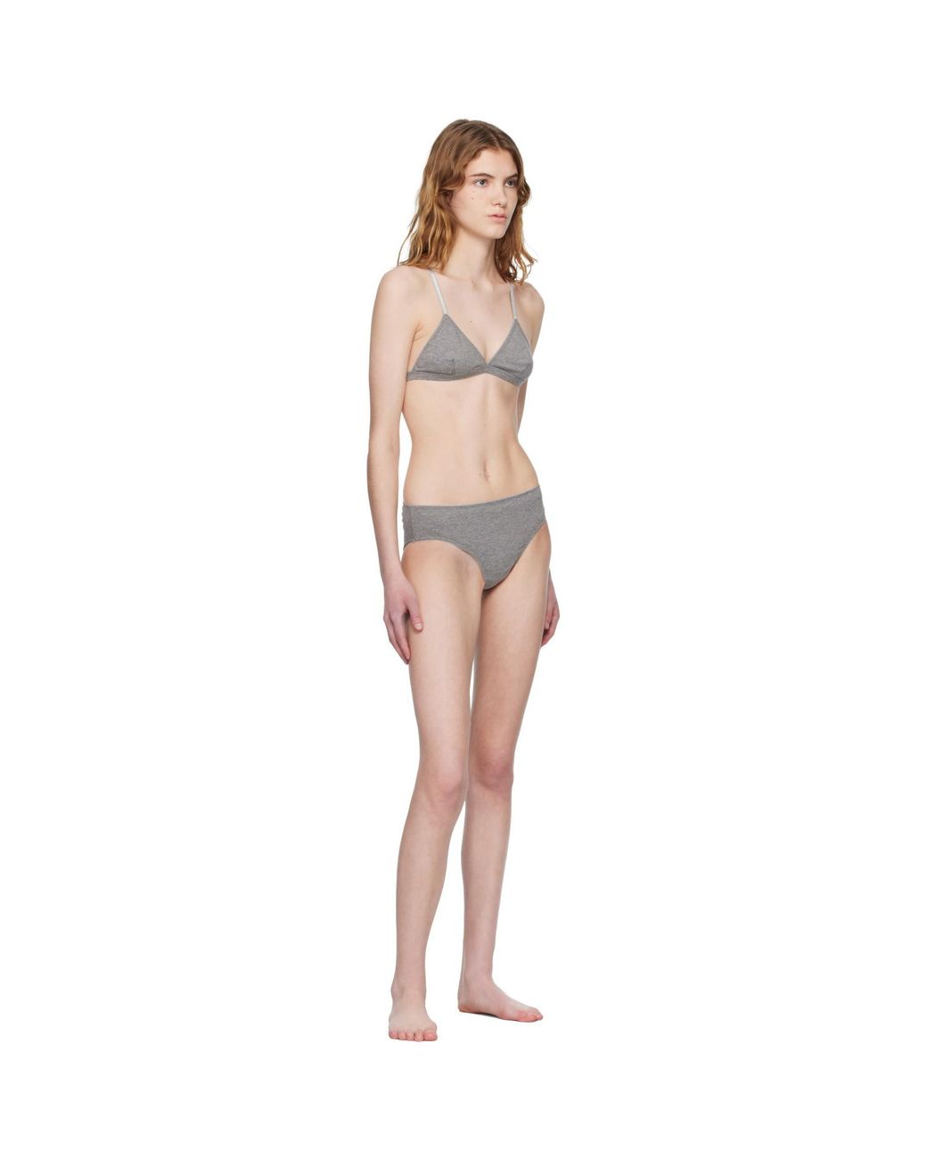Bellini Bikini Black Ssense Exclusive Two-Pack Halo Bralettes