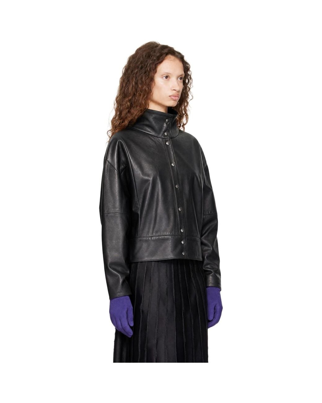 Nicklas Skovgaard Black Felicity Leather Jacket