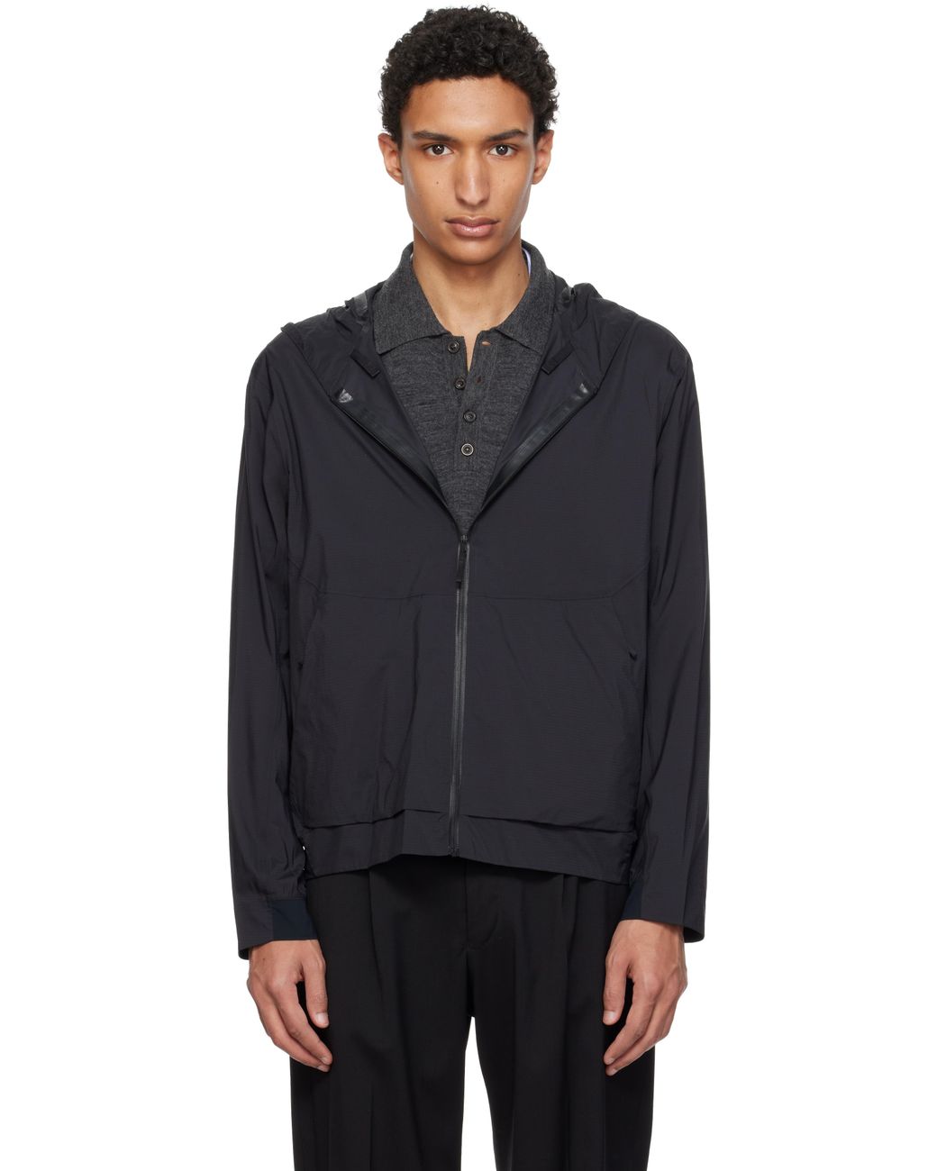 Veilance Demlo Hoody Jacket in Black for Men | Lyst UK