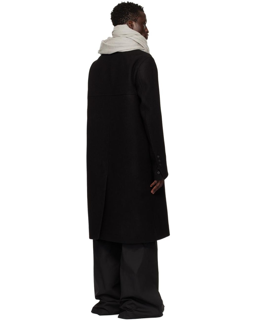 【関税込み】Rick Owens ブラック Porterville Officer コート メンズ Rick Owens Porterville Officer コート ブラック | Lyst