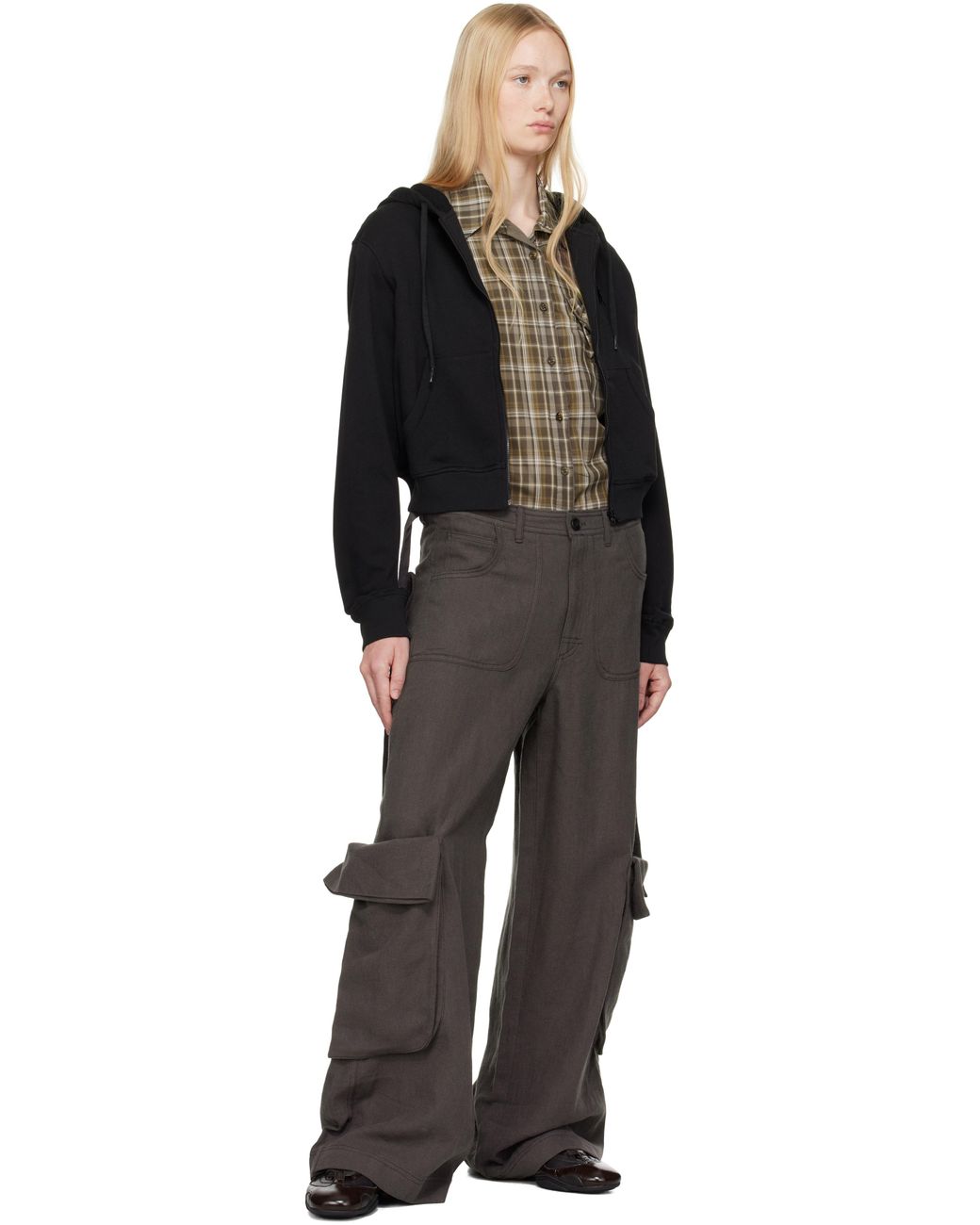open-yy-Charcoal-Linen-Cargo-