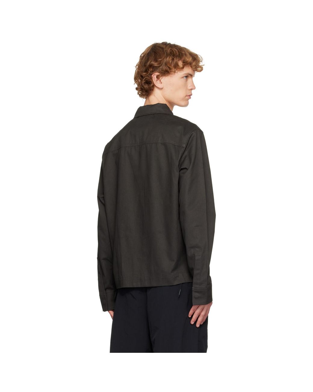 HELIOT EMIL Black Octave Shirt for men