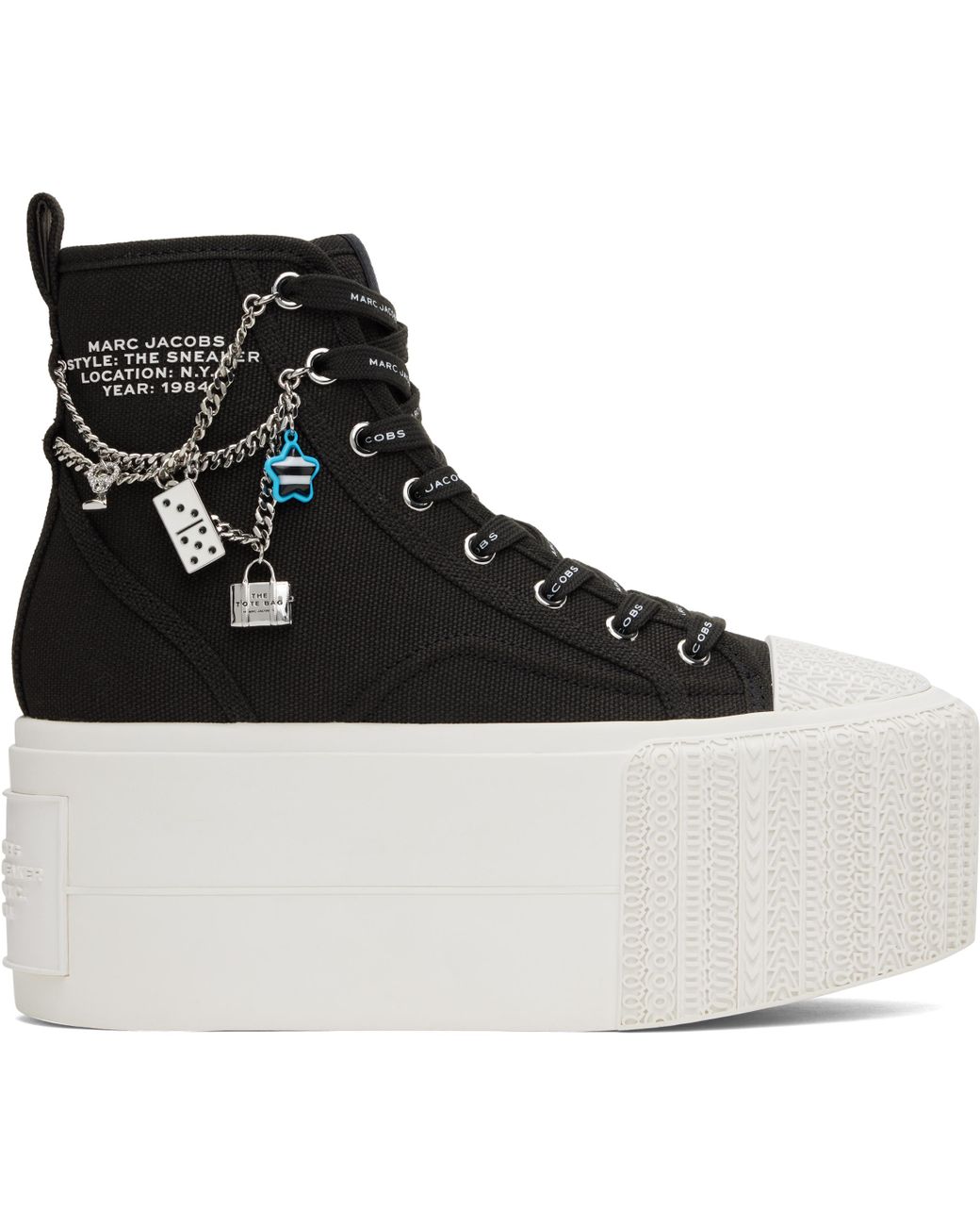 MARC JACOBS The Sticker Charm Platform High Top スニーカー The Sticker Charm Platform High Top Sneaker | Marc Jacobs