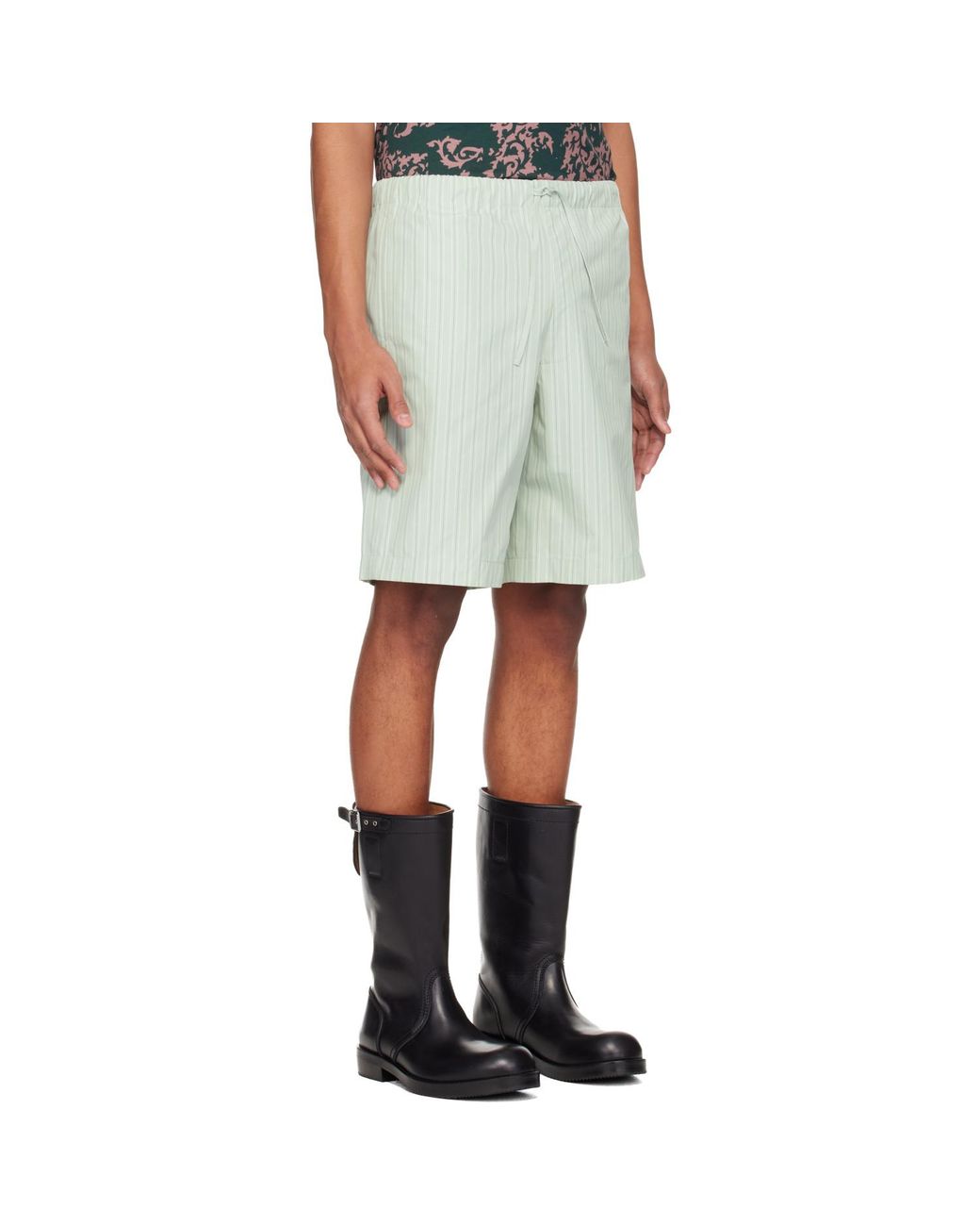 Dries Van Noten Multicolor Cotton Shorts for men