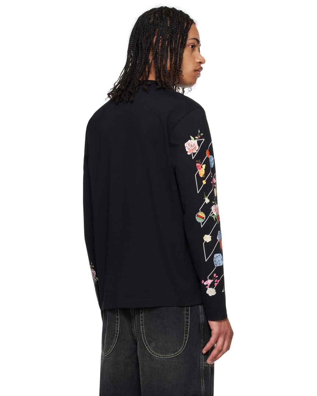 Off-White c/o Virgil Abloh Fresco Diag Skate T-Shirt in