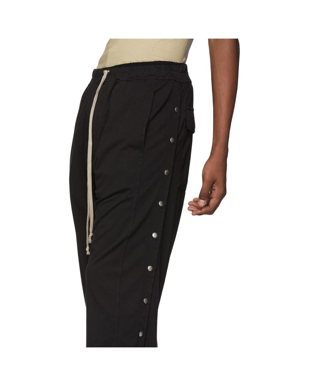 Rick Owens DRKSHDW Black Easy Pusher Lounge Pants for Men | Lyst