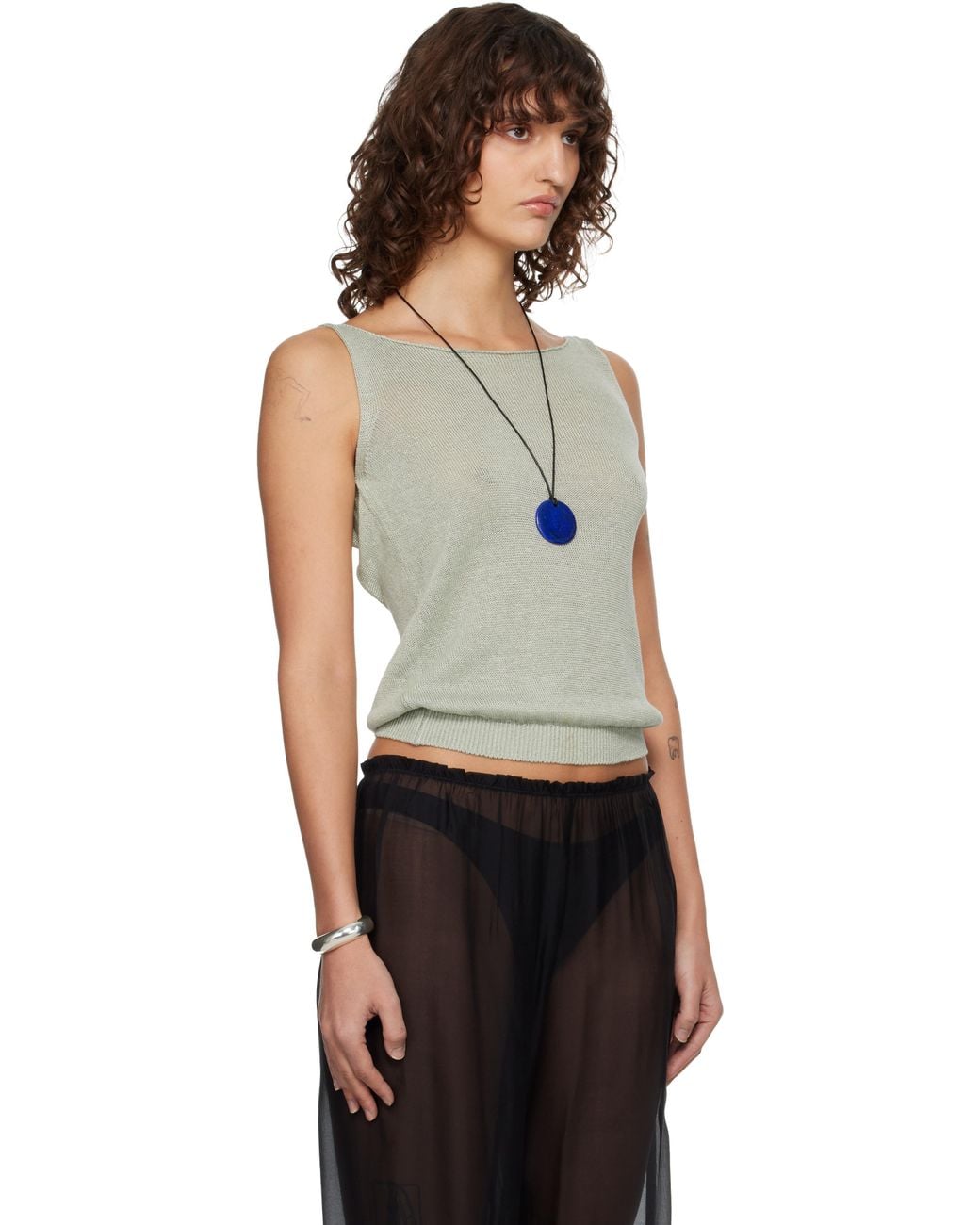Paloma Wool Black Lotti Tank Top