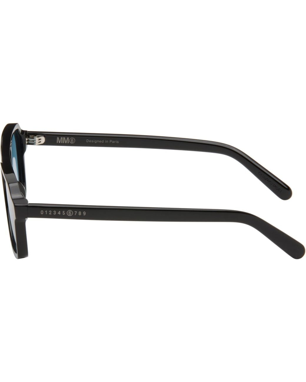 MM6 by Maison Margiela Blue Open Bridge Sunglasses for men