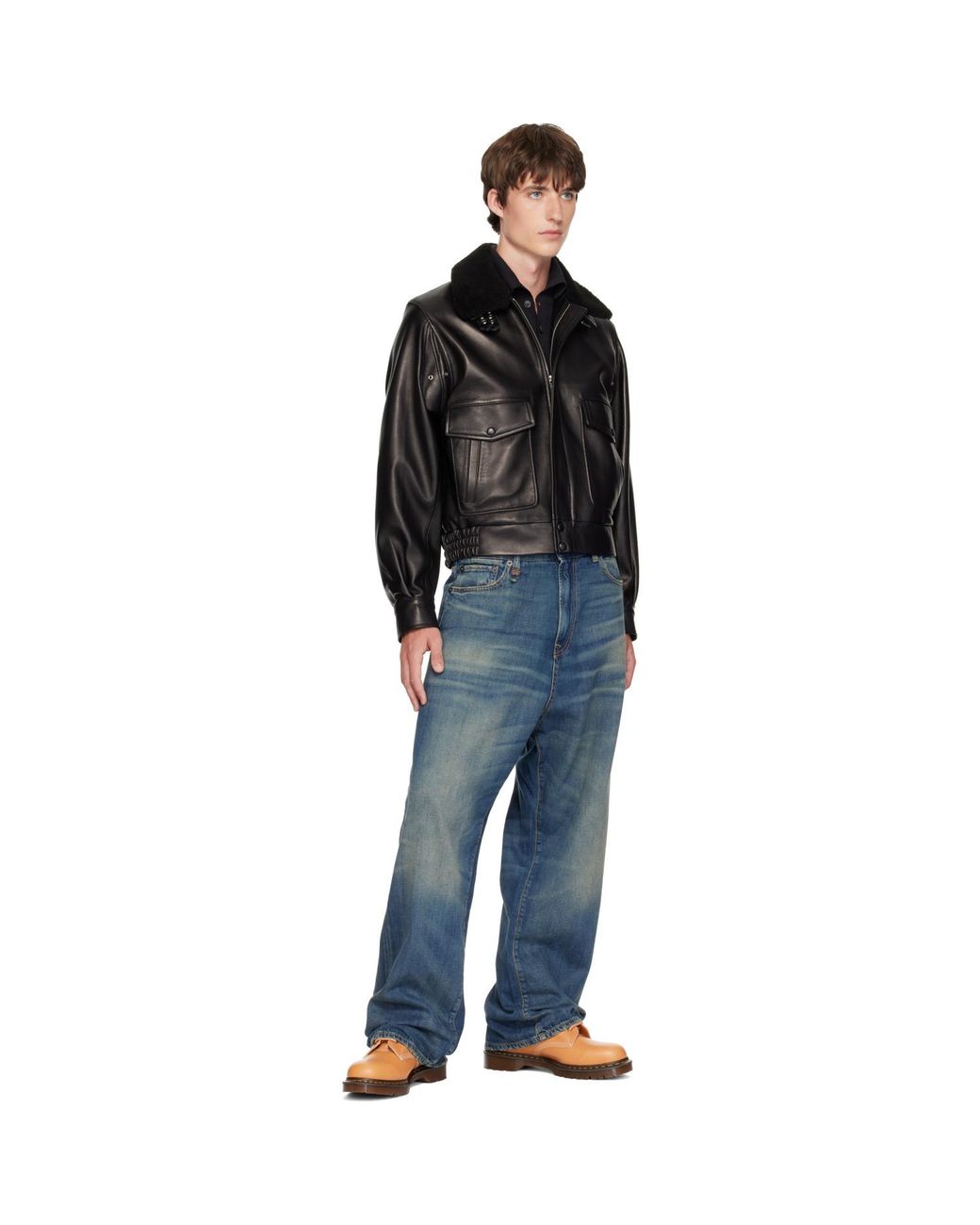 Dr. Martens Brown 1460 Pascal 8 Eye Boots for men