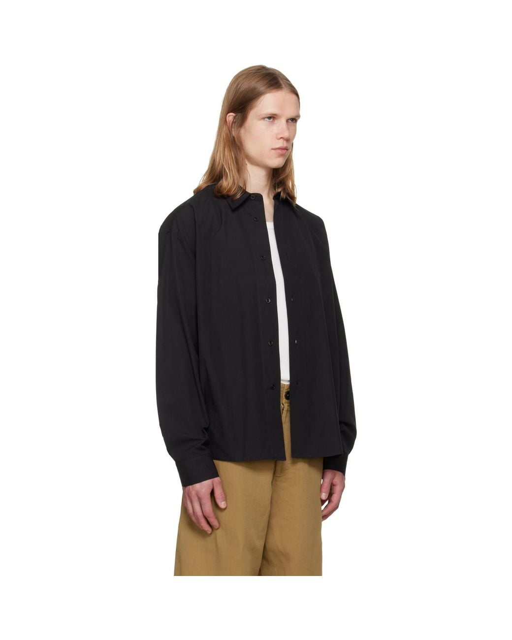Studio Nicholson Black Hal Shirt for men