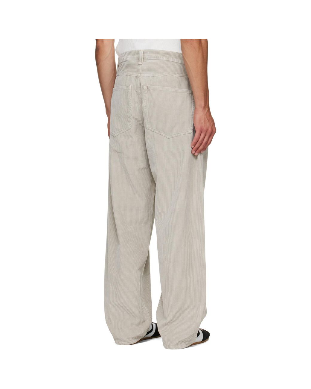 Agolde Gray Fusion Trousers for men