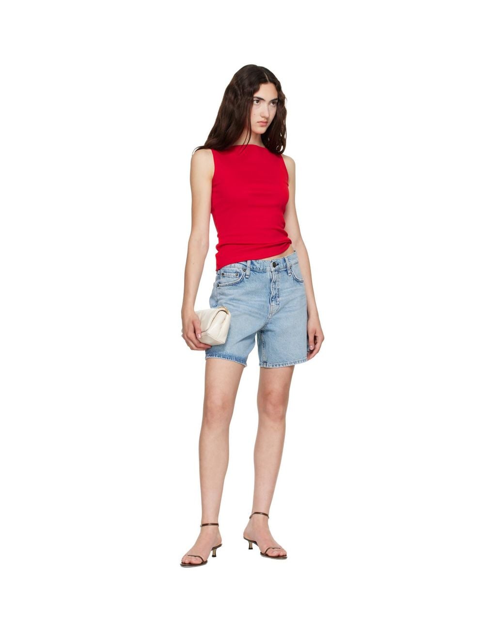 Flore Flore Red Timmi Tank Top