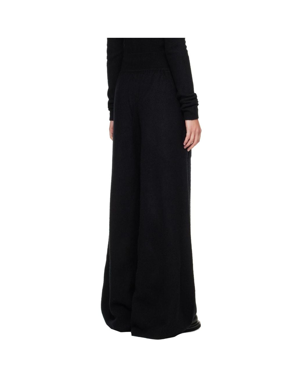 Rick Owens Black Tower Loose Lounge Pants