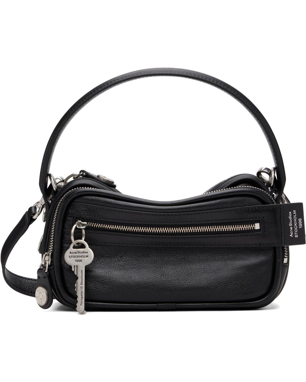 Acne Black Camero Kit Crossbody Bag