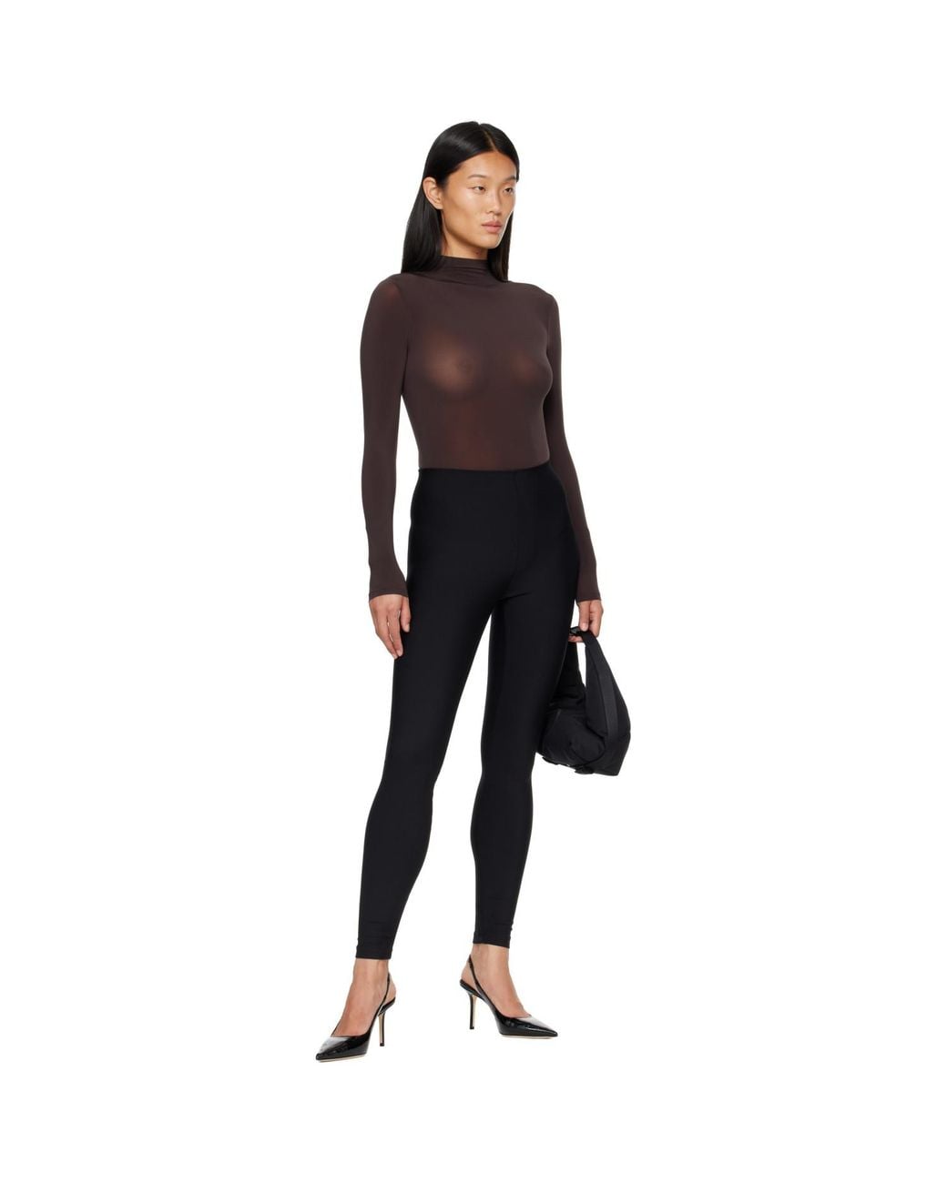 Wolford Purple Buenos Aires String Bodysuit