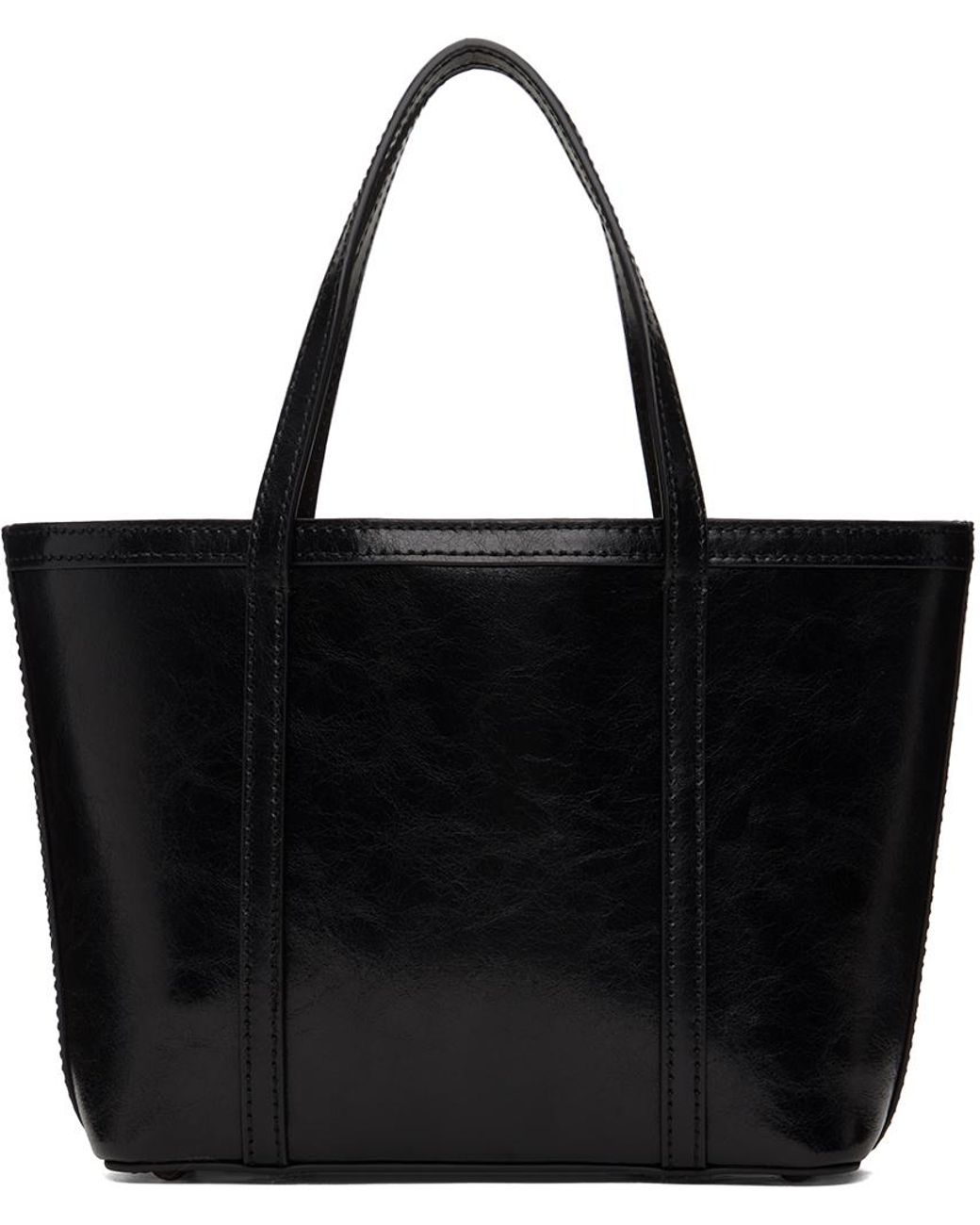 【DUNST】CRINKLED LEATHER TOTE BAG CREAM 9a17e26aDAKADA_20212_20_289_29