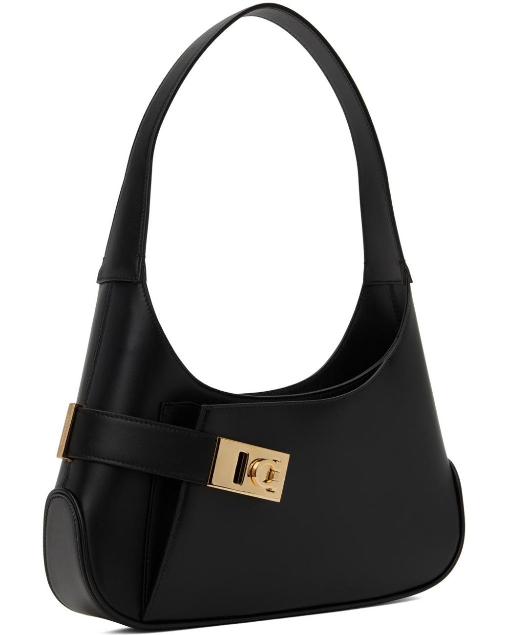 Ferragamo nero clearance bag