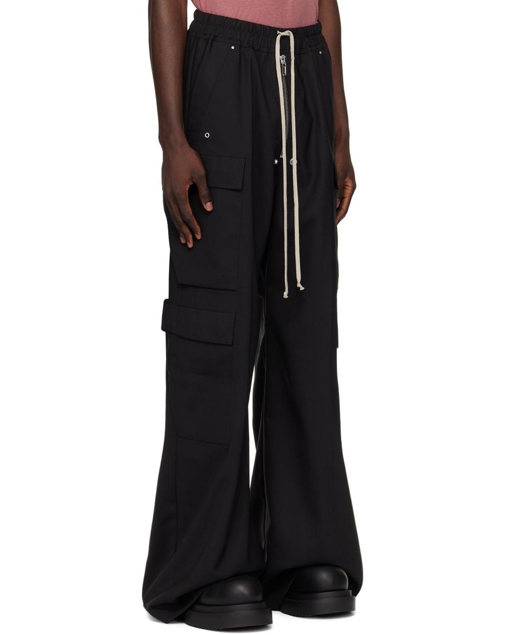 rick owens Porterville Cargobelas カーゴベラ Buy Rick Owens 'Porterville' Silver Bela Cargos Online at