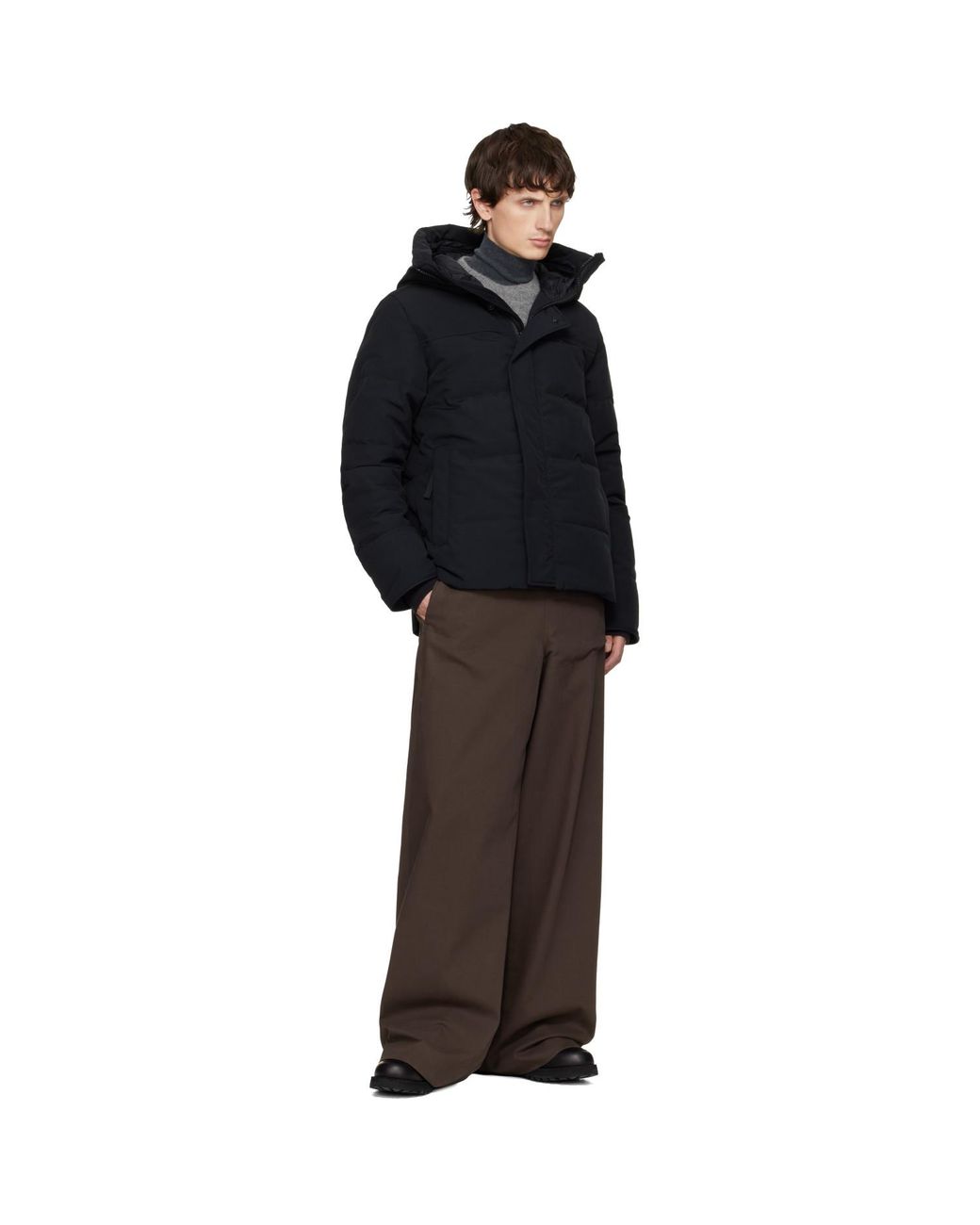 Canada Goose Black Macmillan Down Jacket for men