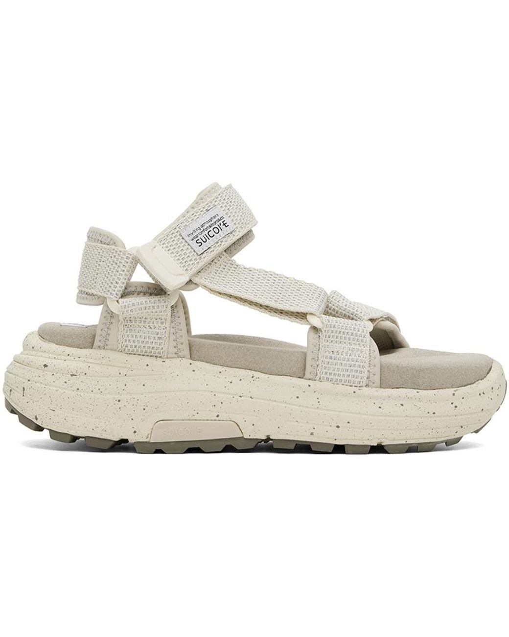 メンズ Suicoke オフホワイト Depa-Run2 サンダル ブラック | Lyst